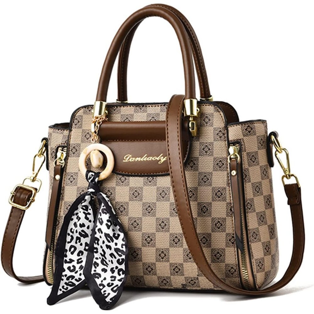 Women's Tote Handbags Ladies Satchel Retro Top Shoulder Handle Hobo Bag
